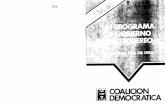 Programa de gobierno. Edición de 1979 - Partido Popular