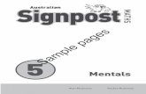 Australian Signpost Maths 5 Mentals - Pearson