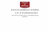 EDUCANDO PARA LA ETERNIDAD - Colegio Maran-atha