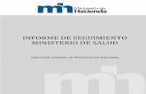 INFORME DE SEGUIMIENTO MINISTERIO DE SALUD