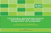 CULTURA INVESTIGATIVA - OPCIONES DE GRADO - …