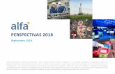 PERSPECTIVAS 2018 - ALFA
