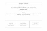 PLAN DE MANEJO INTEGRAL - SNIFA - Sistema Nacional de ...