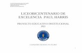 LICEOBICENTENARIO DE EXCELENCIA PAUL HARRIS