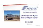 Bombeo de Agua por Energia Solar - G-22
