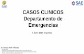 CASOS CLINICOS Departamento de Emergencias