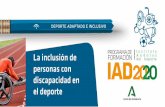 PROGRAMA DE I nstituto FORMACIÓN Andaluz del Deport e ...