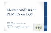 El t táliiElectrocatálisis en PEMFCsen EQS