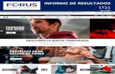 INFORME DE RESULTADOS - Forus | Brands & Retail