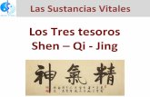 Los Tres tesoros Shen – Qi - Jing
