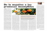 OPINIÓN De la negativa a las - Valencia Fruits