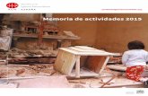 Memoria de actividades 2015 - Amazon Web Services