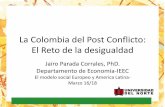 La Colombia del Post Conflicto: El Reto de la desigualdad
