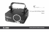 DJ Lase 400-B Blue DMX láser - images.thomann.de