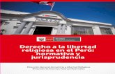 Derecho a la libertad religiosa en el Perú: normativa y ...