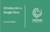 Introducción a Google Docs