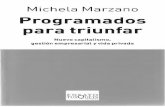 Michela Marzano Programados para triunfar