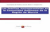 Las familias monoparentales en la Comunidad Autónoma de la ...