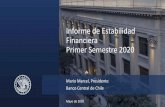 Informe de Estabilidad Financiera Primer Semestre 2020