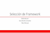 Selección de Framework
