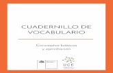 CUADERNILLO DE VOCABULARIO - Educación Rural