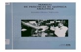 Manual de prácticas de Química analítica / Erasmo Flores ...