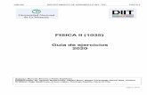 FISICA II (1035) Guía de ejercicios 2020