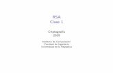 RSA Clase 1 - Facultad de Ingeniería