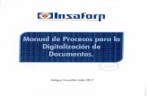 Procesos de Manual de Digitalización