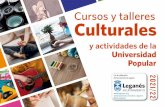 Cursos y talleres Culturales