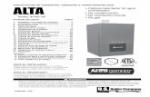 Modelo: ALTAC-136 • De gas
