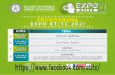 CRONOGRAMA EXPO ETITC 2021