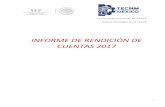 INFORME DE RENDICIÓN DE CUENTAS 2017