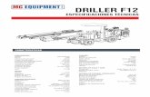 Brochure DRILLER F12