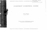 CONTENT CONTROL CODE