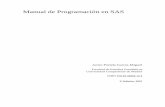 Manual de Programación en SAS - UCM