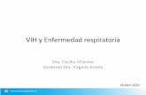 VIH y Enfermedad respiratoria - infectologia.edu.uy