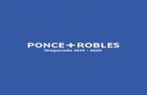 Temporada 2019 - 2020 - PONCE+ROBLES