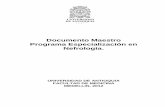 Documento Maestro Programa Especialización en Nefrología.