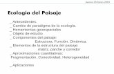 Ecología del Paisaje - EGE