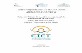 Taller Preparatorio CIETCUBA 2020