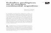 Estudios geológicos en el margen GEOLOGÍA continental ...