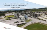 Informe de Sostenibilidad Holcim (Costa Rica) S.A. 2019-2020