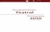 Programación Teatral - Talavera