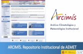 ARCIMÍS. Repositorio Institucional de AEMET