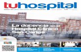 La docencia Hospital Clínico San Carlos - comunidad.madrid