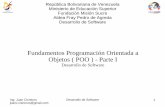 Fundamentos Programaci³n Orientada a Objetos ( POO ) - Parte I