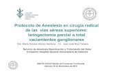 Protocolo de Anestesia en cirugía radical de las vías ...