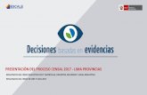 LIMA PROVINCIAS - Unidad de Estadística Educativa