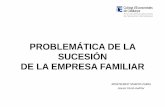 PROBLEMÁTICA DE LA SUCESIÓN DE LA EMPRESA FAMILIAR